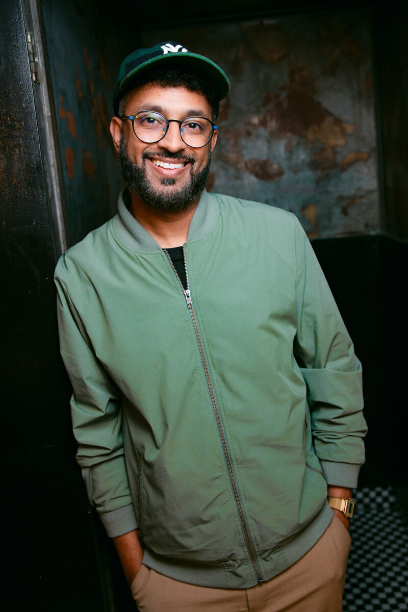 Ali Sultan comedian head shot